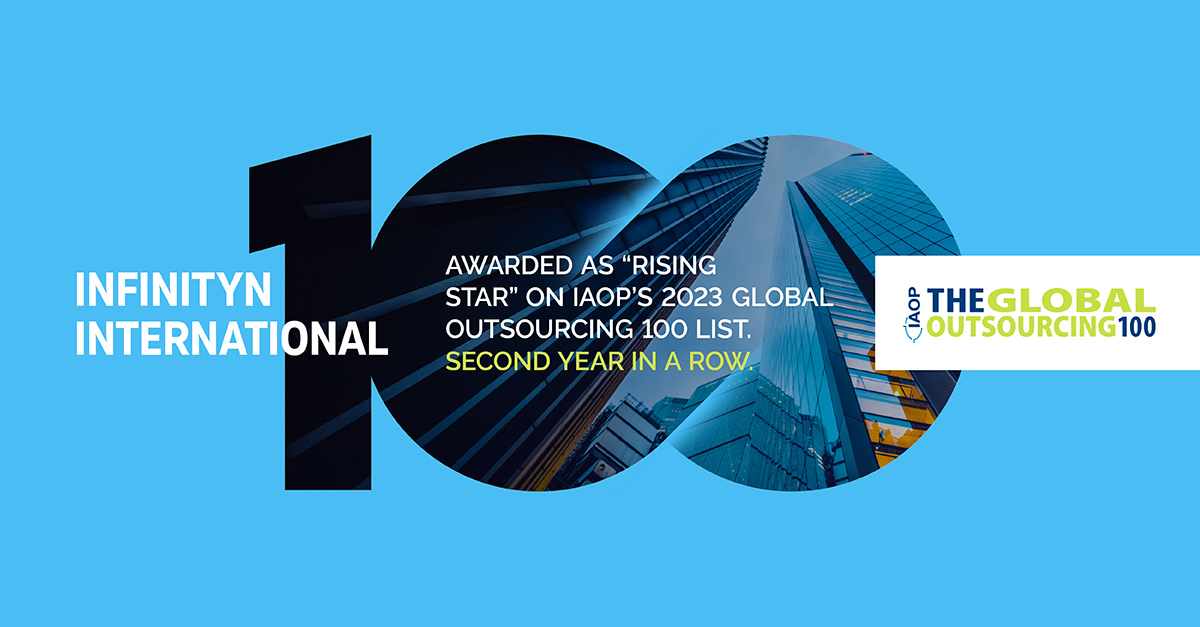 Recognition for IAOP’s Global Outsourcing 100 Program 2023