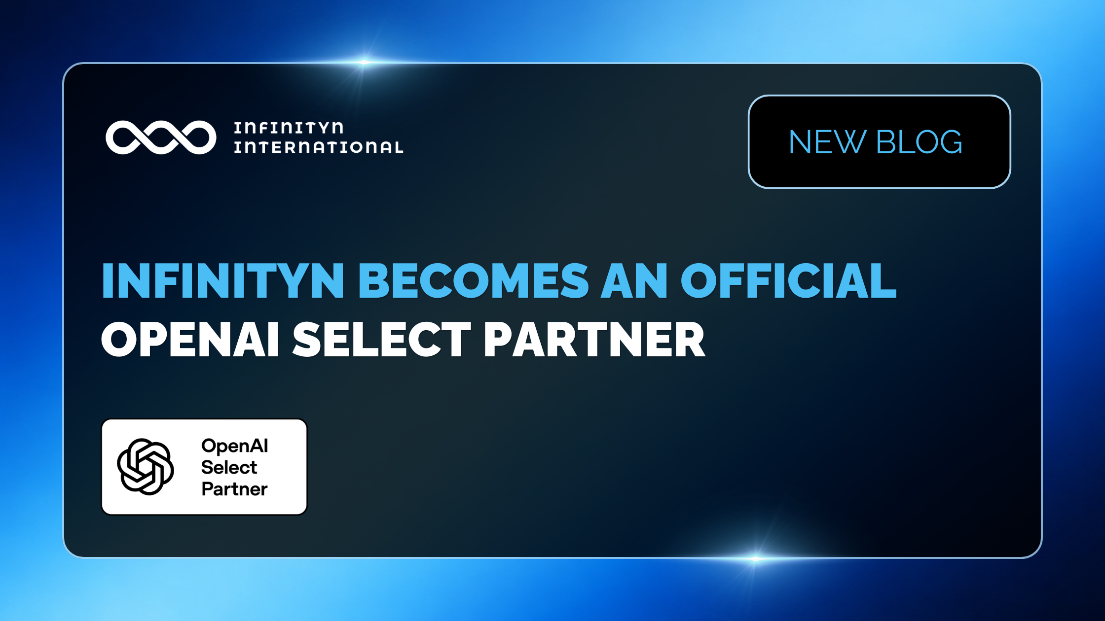 Infinityn Becomes an Official OpenAI Select Partner